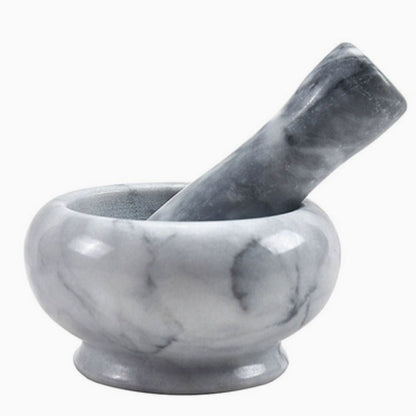 Marmor mortel och stöt set