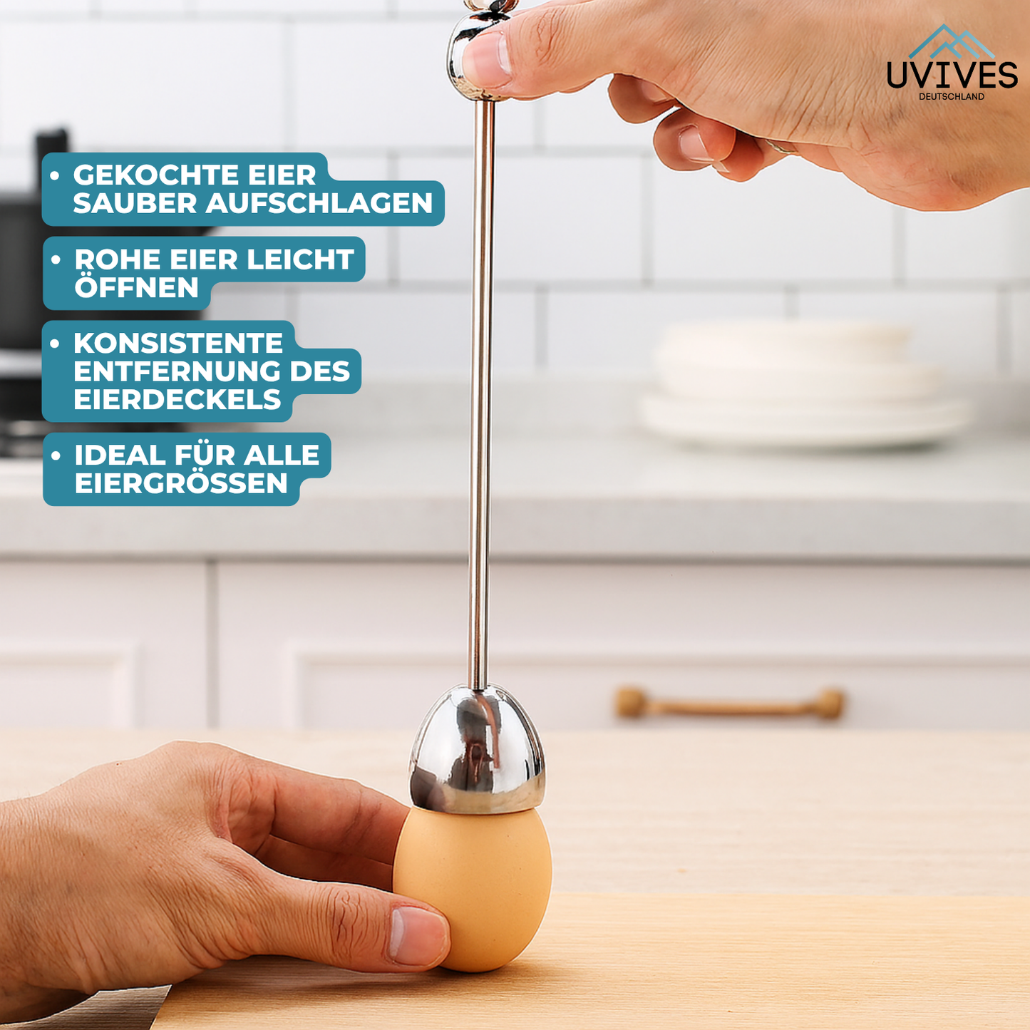 Carvallo | EggCrack Pro – Perfekt äggöppning i ett svep