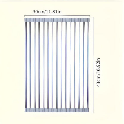 Racks for drying dishes in stainless steel
