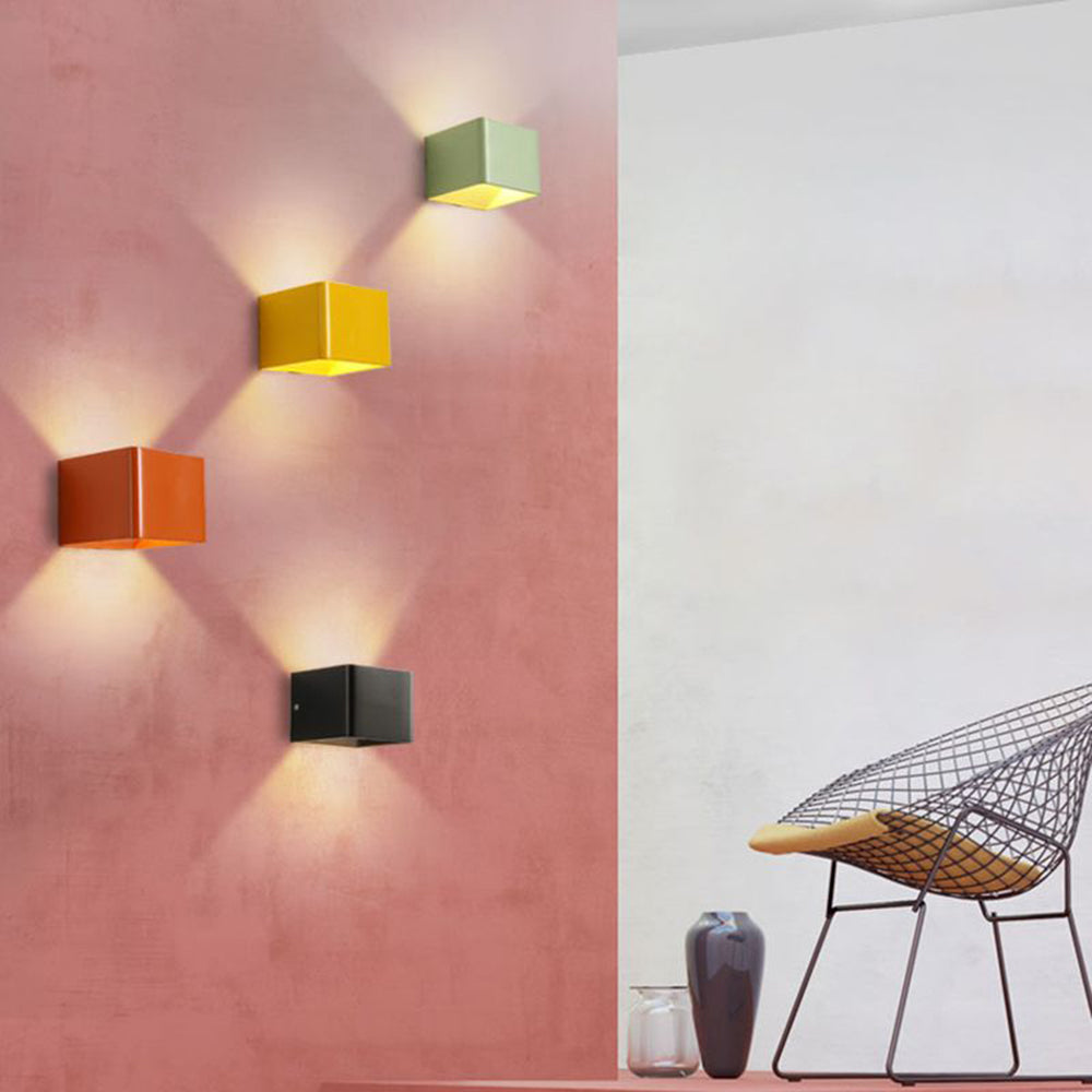 Orr Modern Fyrkantig Vägglampa
