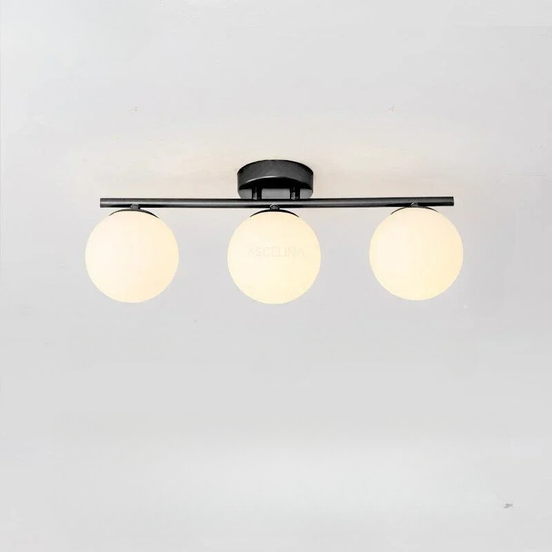 Carvallo - Elegant LED Taklampa i Glas