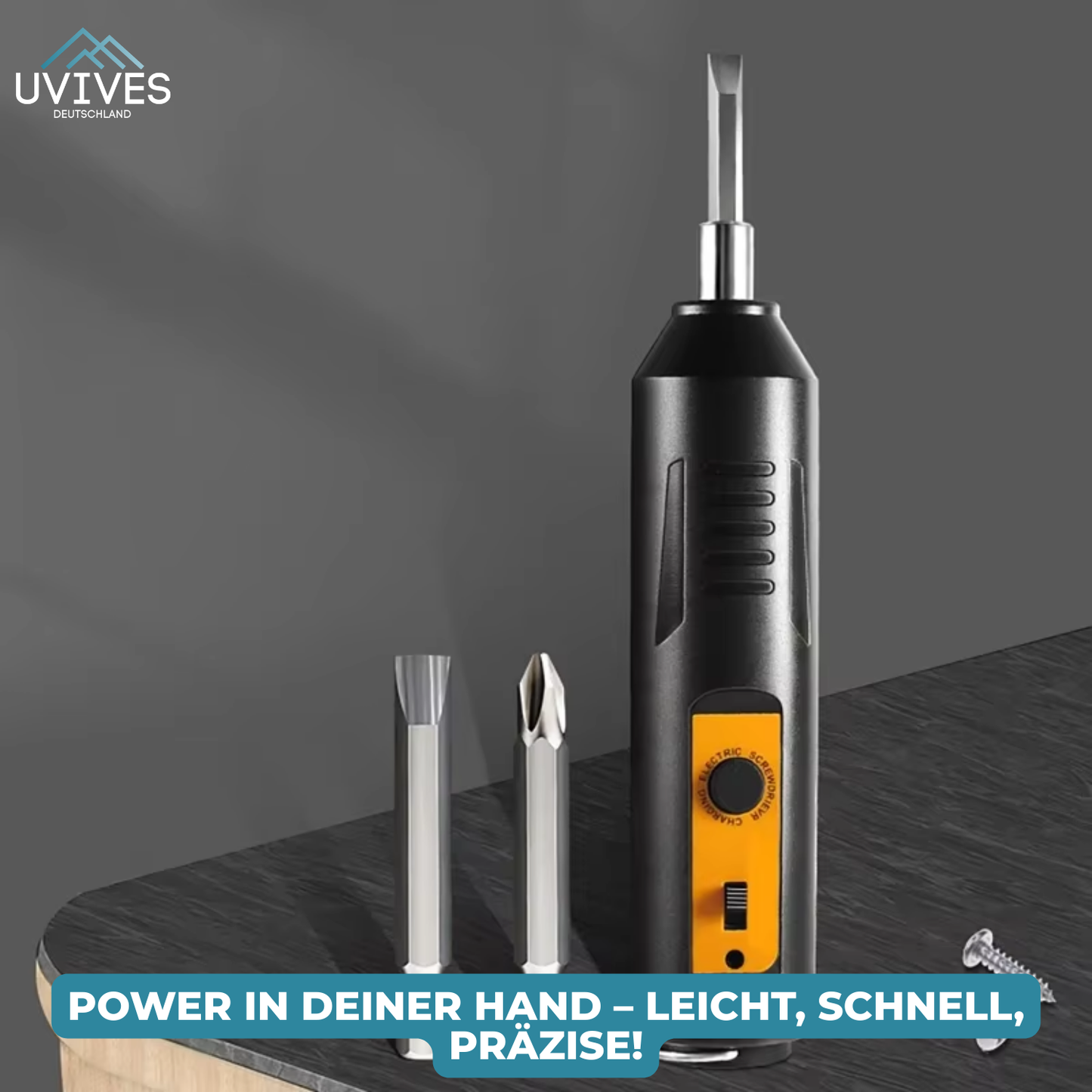 Carvallo – Skruvar med knapptryck, utan ansträngning