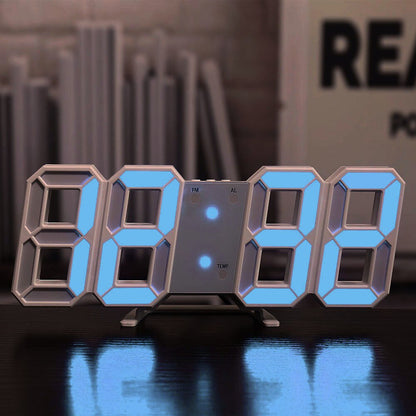 LED-Digital Väckarklocka - Temperatur och Alarm