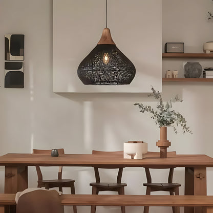 BistroBeam Light - Modern Rattan- taklampa