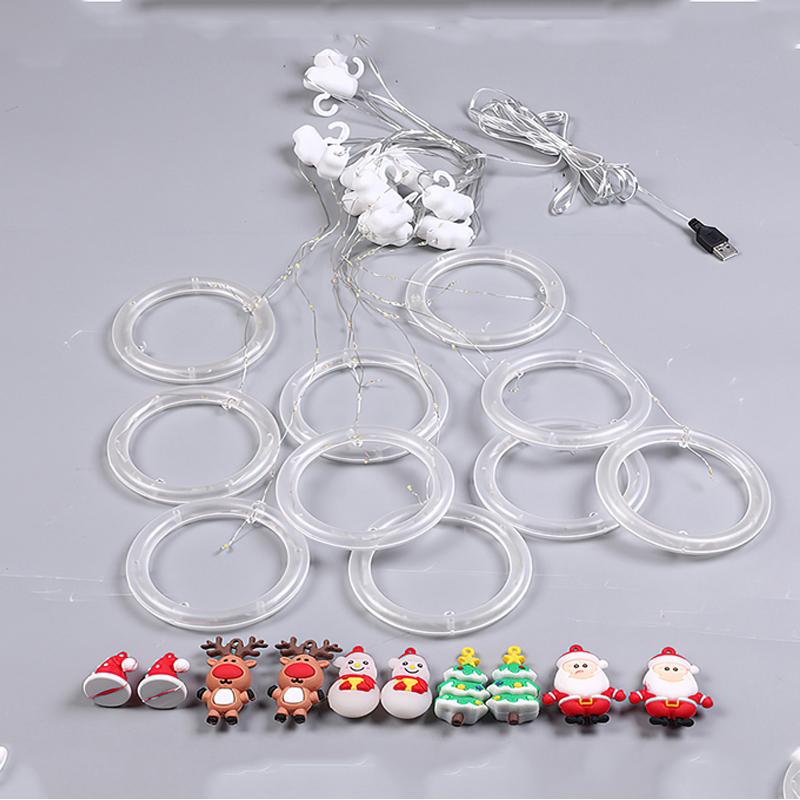 TwinkleJoy Julbelysning – LED-ljusslinga med festliga figurer