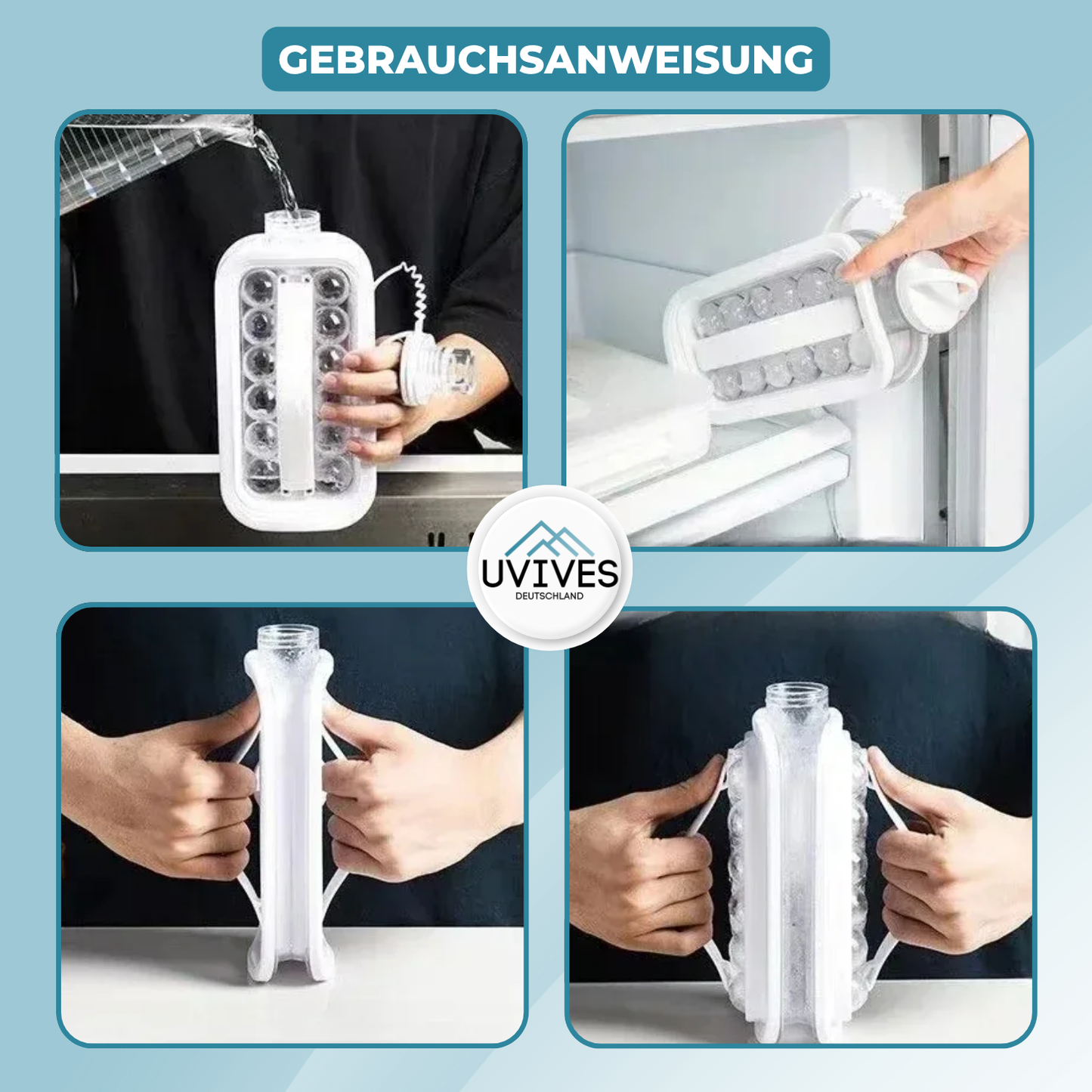 Carvallo – Den stiliga glasskule-maskinflaskan!