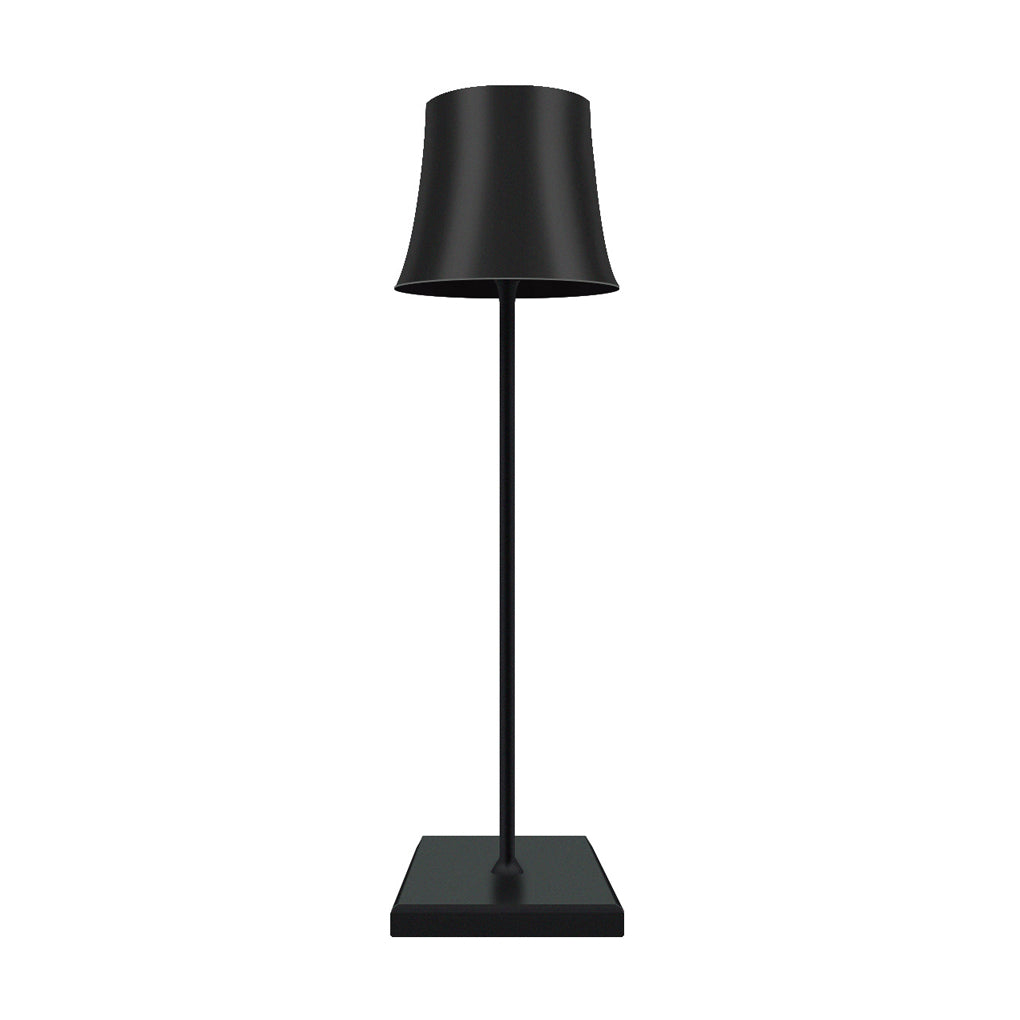Trådlös Bordslampa Metallskärm USB Touch