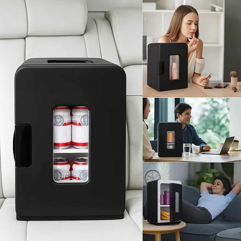 Mini Kylskåp Bärbar Tyst Dryck Kültbox