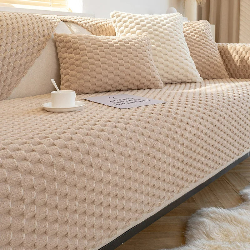 50% RABATT | SofaCover™ - Vinter Plüsch Anti-Rutsjk Sofaöverdrag