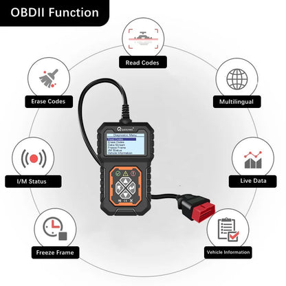 Bil Full OBD2/EOBD Skanner