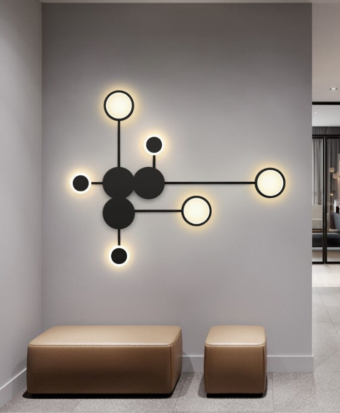 DotLights Minimalistiska V ägglampor