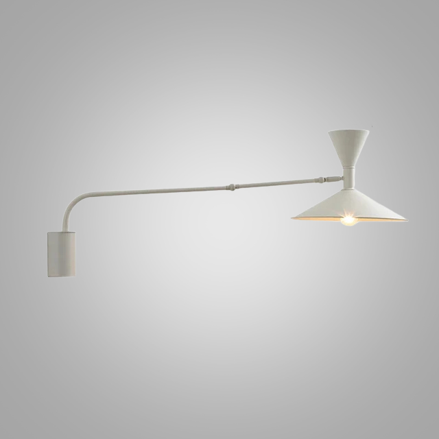 LumiFlex - Nordisk Svänggavel - Justerbar LED Läsarmatur för Boende- och Arbetsutrymmen