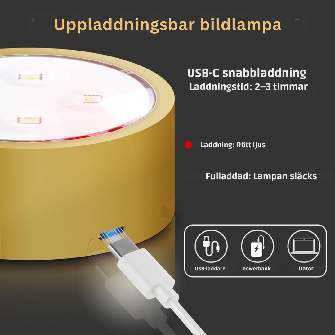 MagnaGlow – Ritljuspanel med 13 effekter