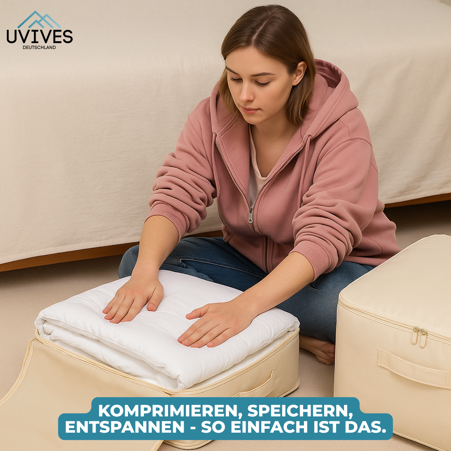 Carvallo - Mer förvaringsutrymme på sekunder, helt utan teknik!