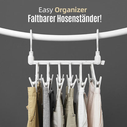 Carvallo - Fällbar klädhängare och byxhängare