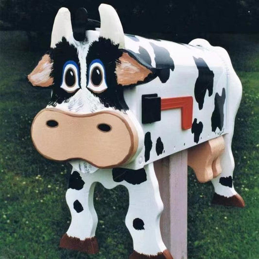 Carvallo Farmbox Deluxe | Originell metallpostlåda | Charmig design för hus och trädgård