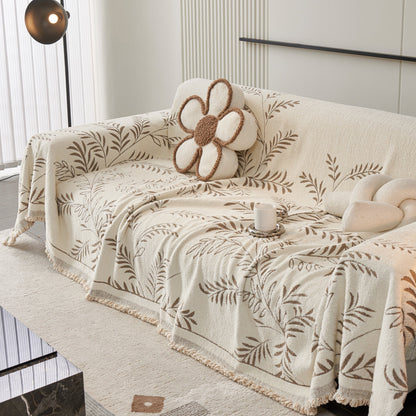 Mysig vinterbotanisk sofföverdrag - Modern, stilren och hållbar soffskydd