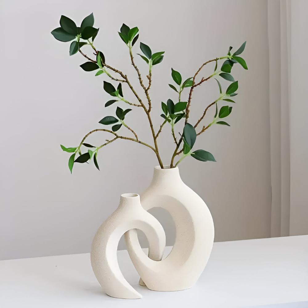 Unity Vase Duo | Modern Abstrakt Keramik