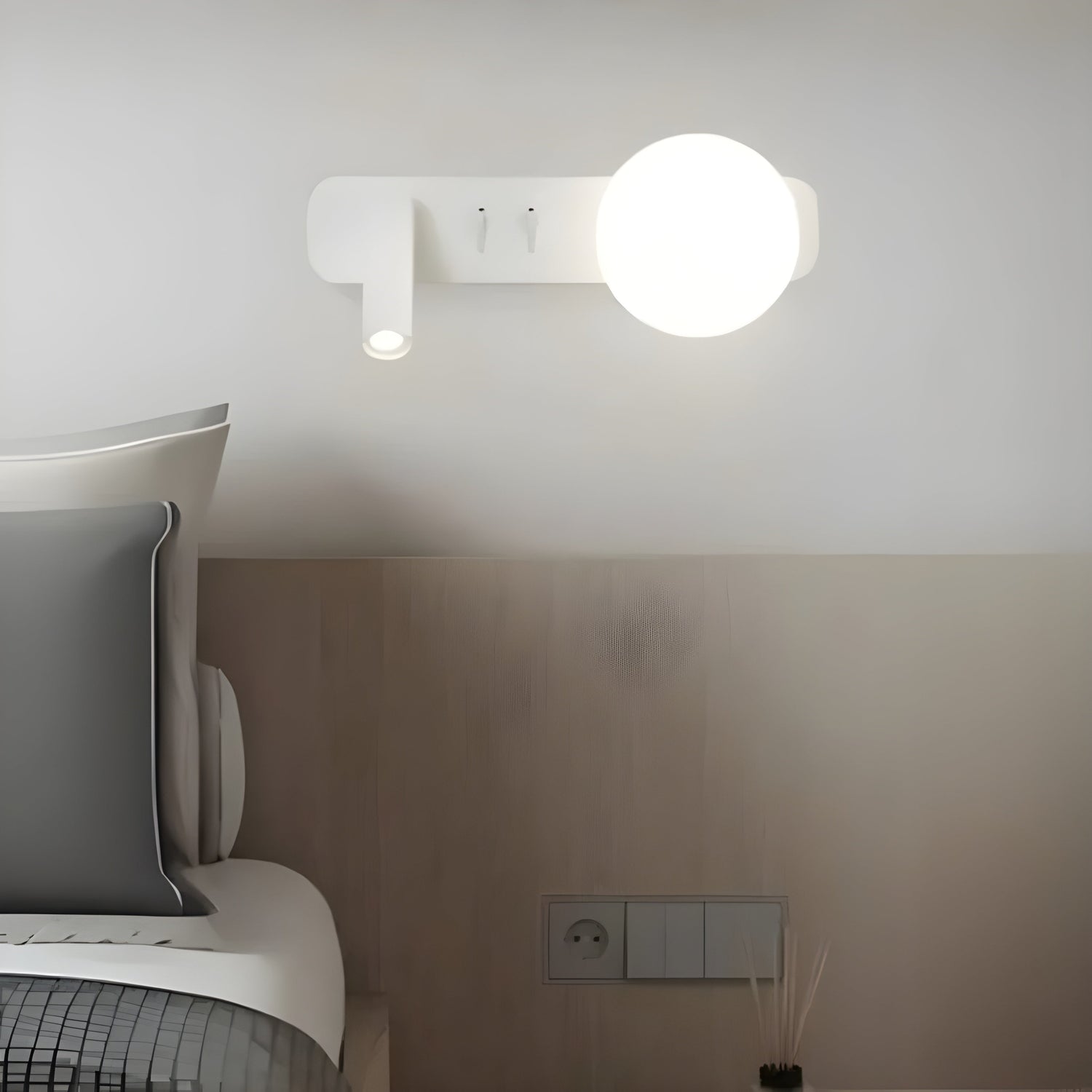 EclipseBeam Light - Dekorativ Månevägglampa