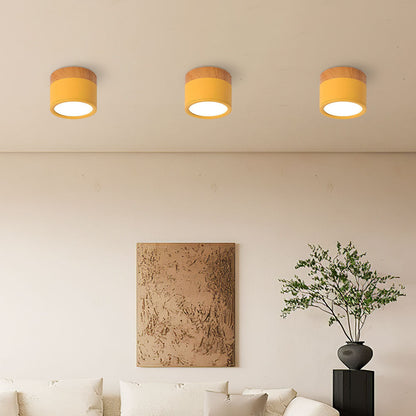 LED Taklampa Modern Flush Mount Cylinder