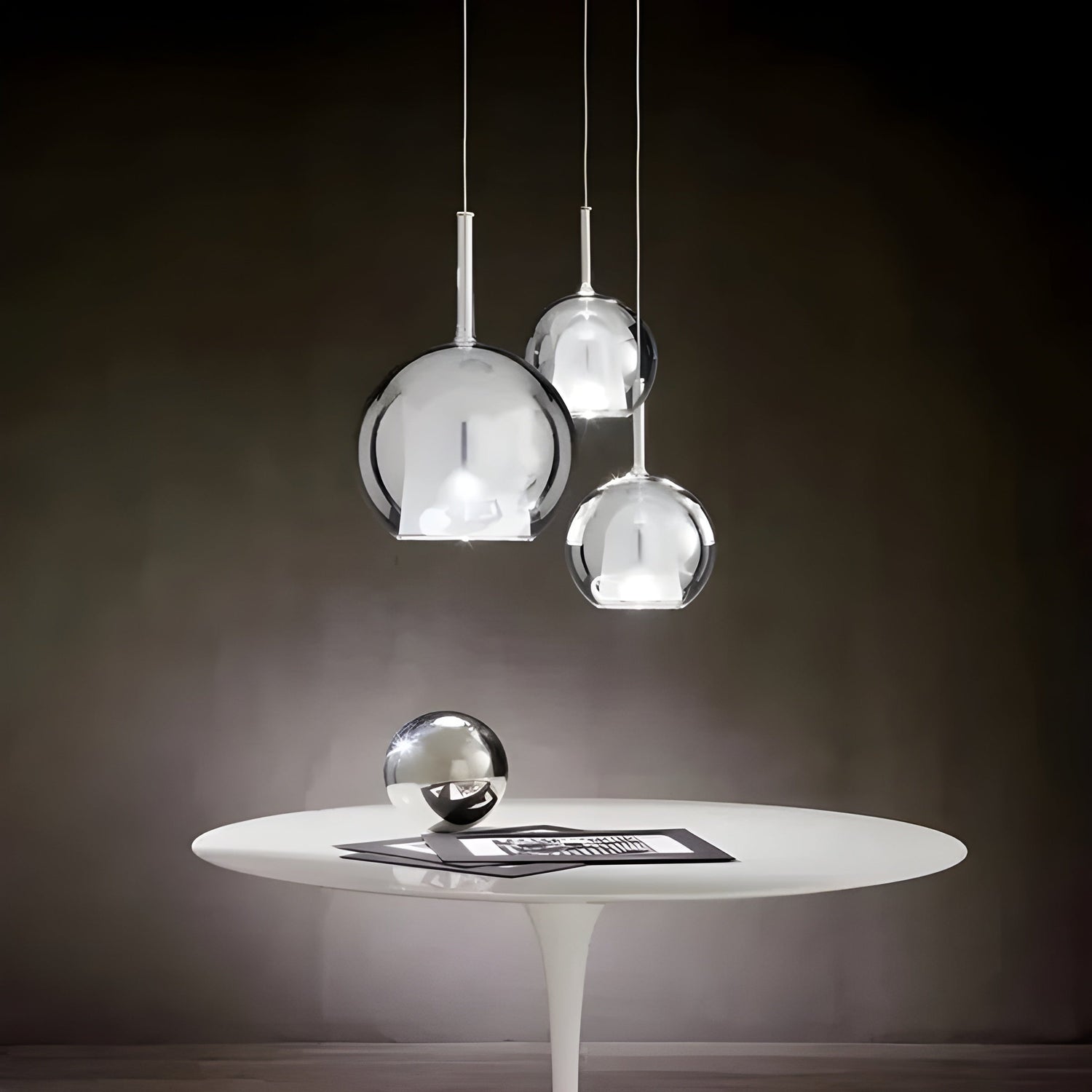 LED Kugelglas Pendellampa – Stilfull taklampa för vardagsrum