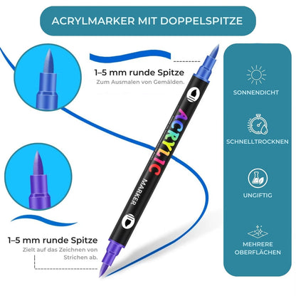 Carvallo - Akrylfärg Markerstift
