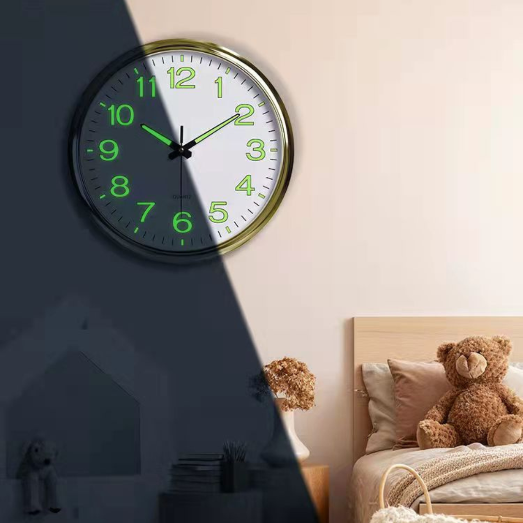 Treviq Lumo | Stor LED-väggklocka med ljusdisplay