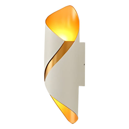 Vägglampa modern svart aluminium utomhus vägglampa