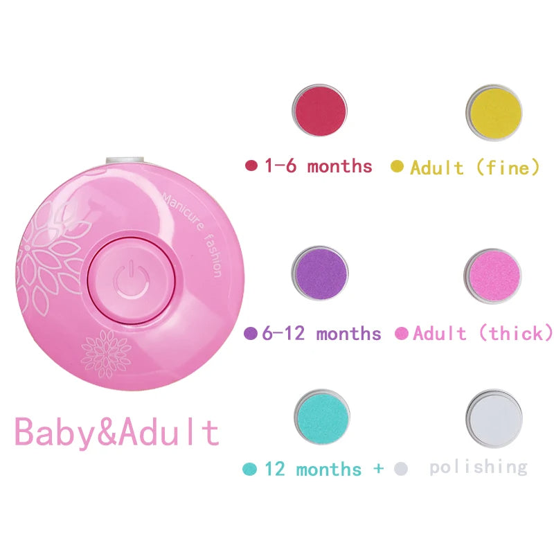 Baby Elektrisk Nagelfil