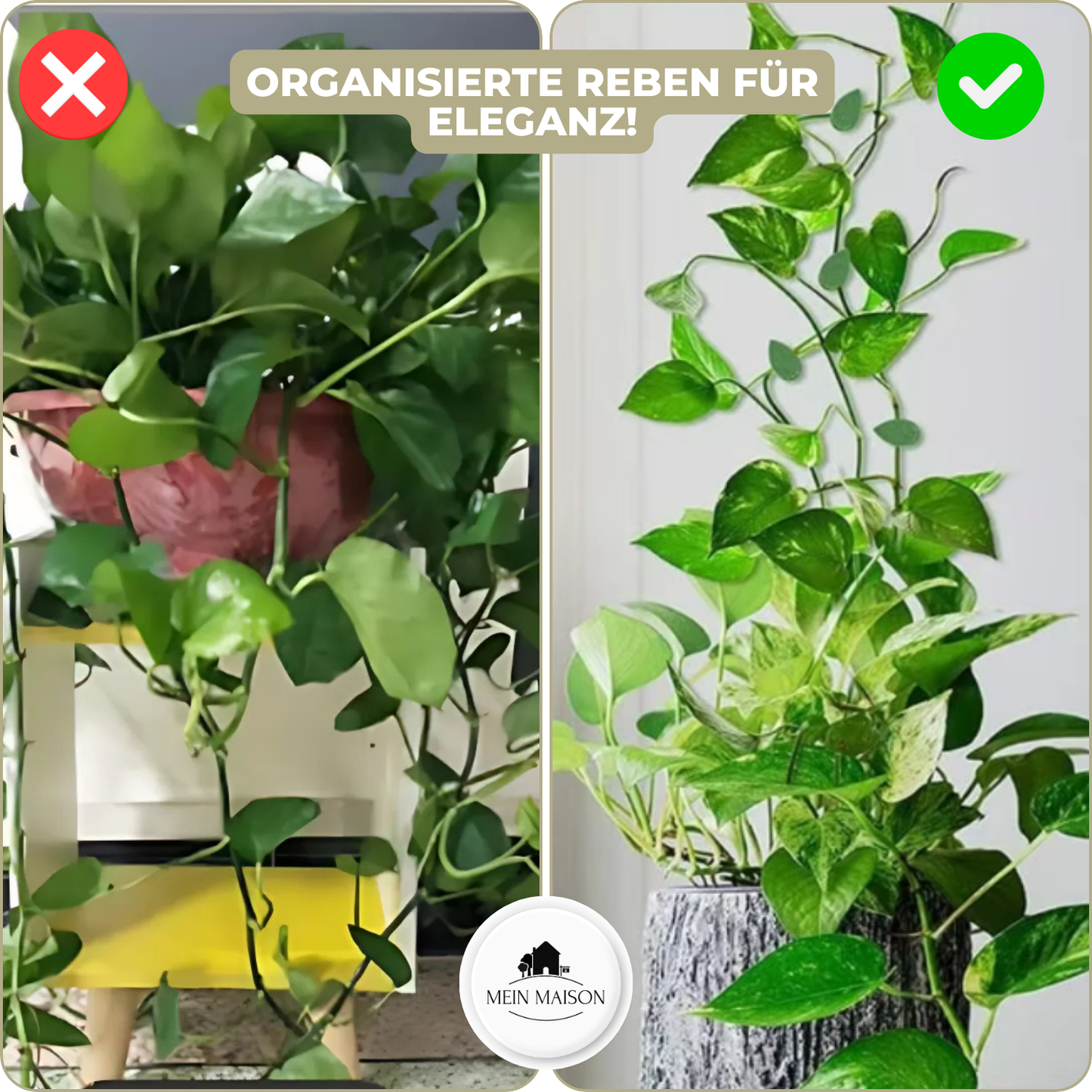 Carvallo | GrowGrip - Växtfäste klämmor