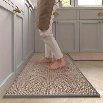 Carvallo Luxe – Klassisk Kökmatta Set med Halkfri och Ergonomisk Komfort