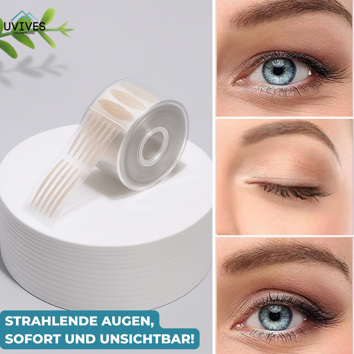 Carvallo – Synligt stramare ögonlock på sekunder