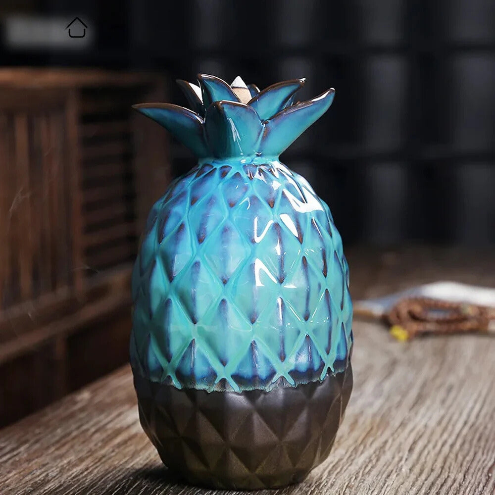 Carvallo - Ananasformad rökelsebrännare för avslappnande stämning