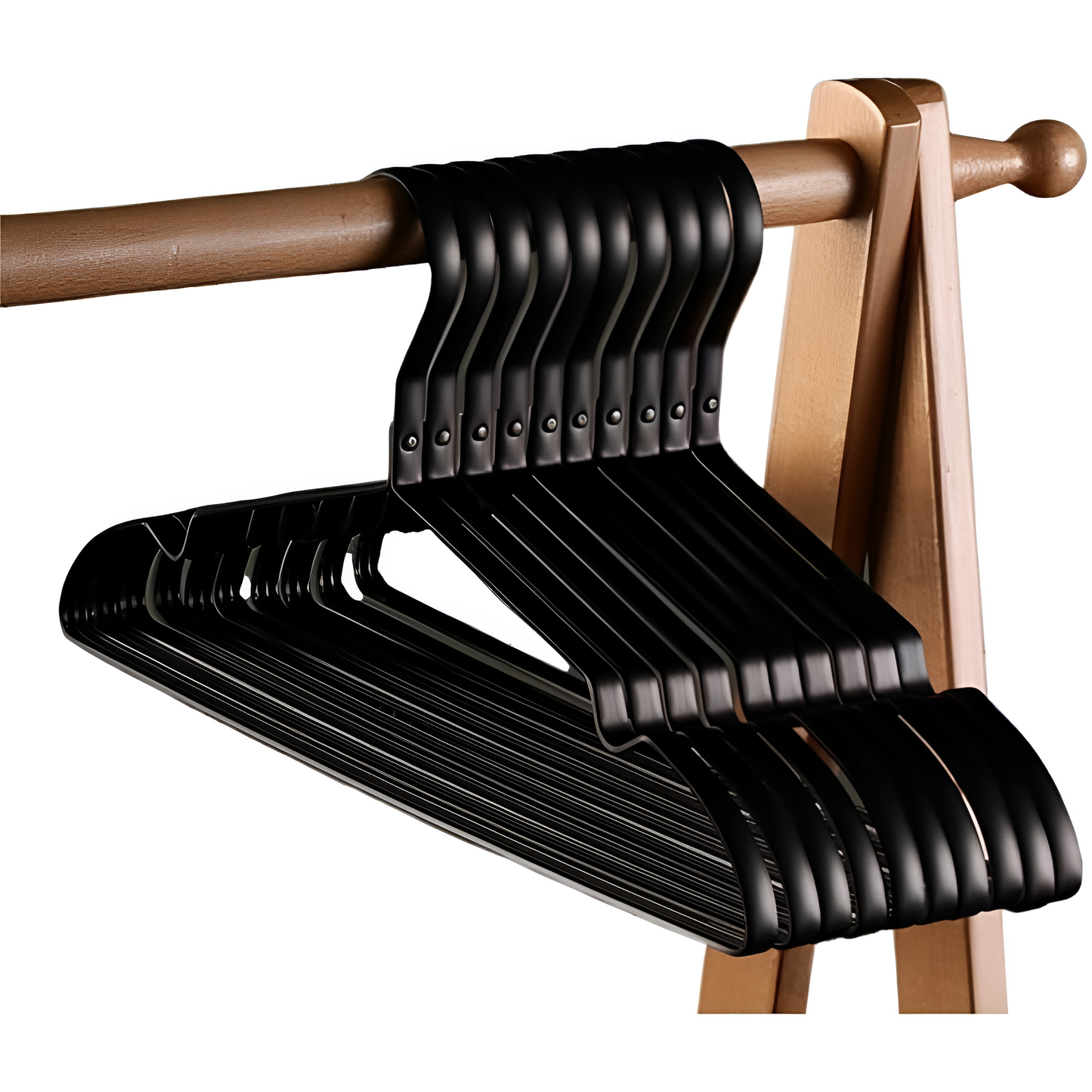 RoyaleGlow Aluminiumlegering Antiglid Hängare för Garderob Organisation