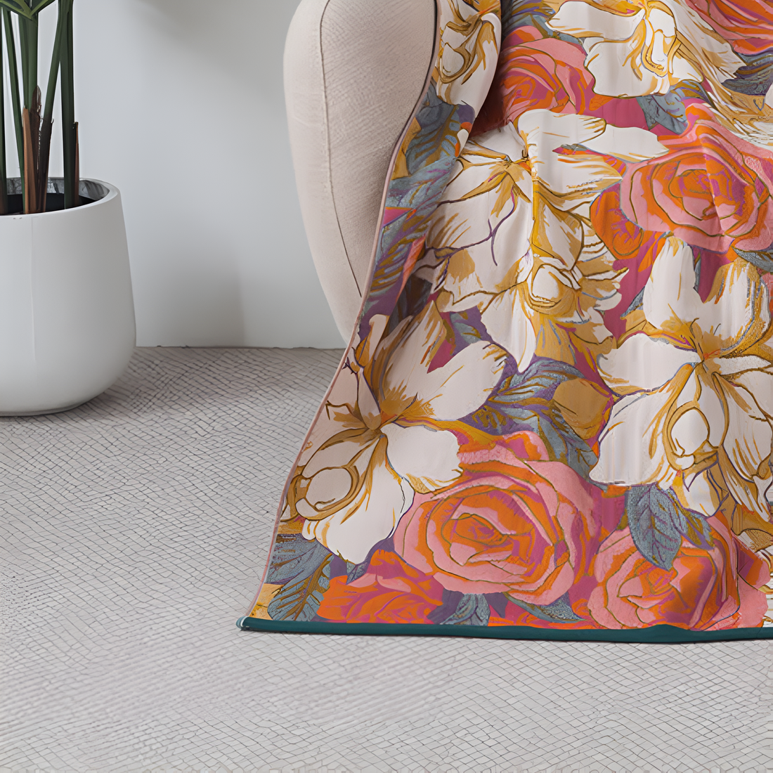 Serene Rose Bomull Badhandduk