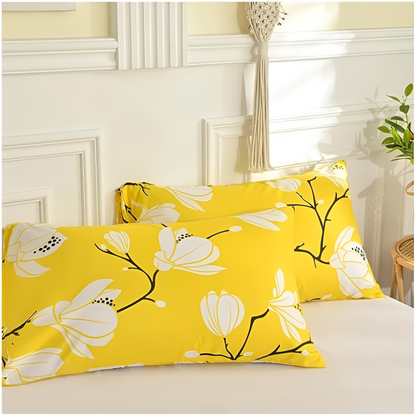 Yellow Blossom | 3 delar Duntäckeset
