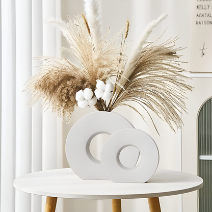 Nordic minimalist style ceramic vase