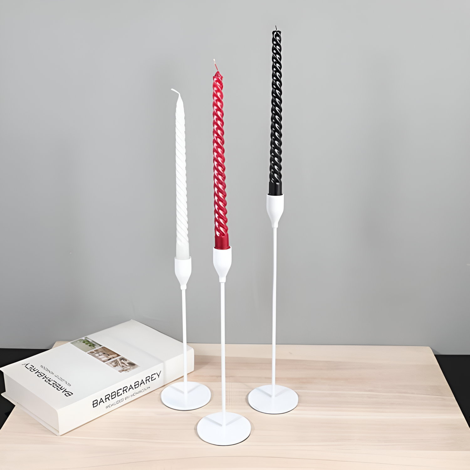 Snygga Metalliska Ljuslyktor | 3 St Set