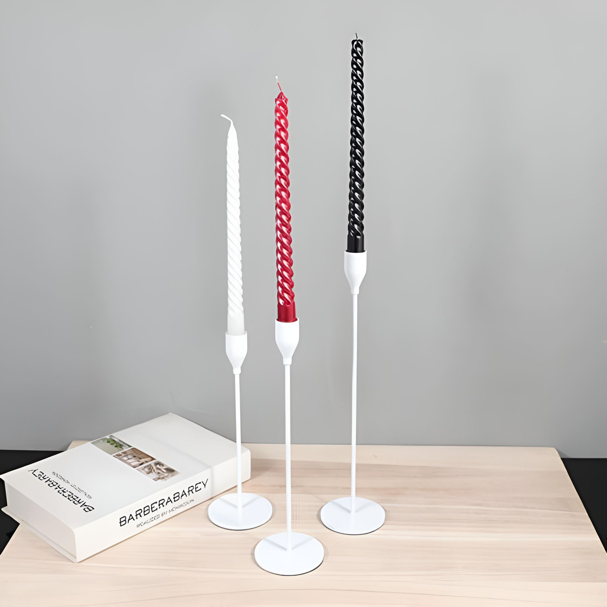 Snygga Metalliska Ljuslyktor | 3 St Set