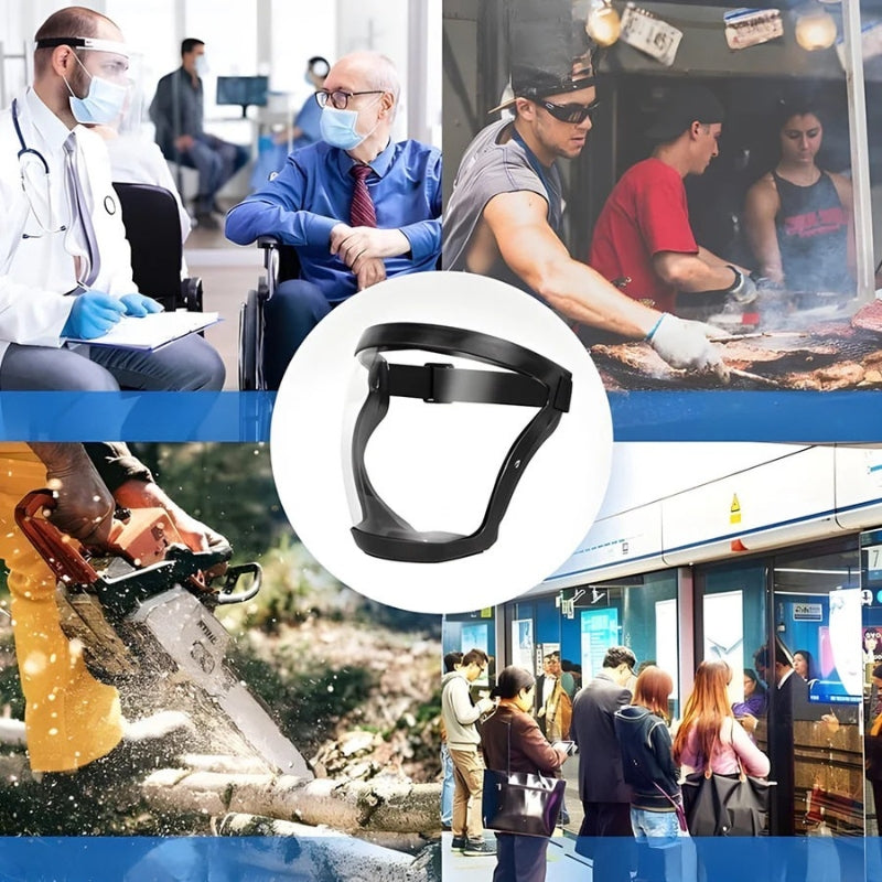 ShieldGuard – Hela ansiktskyddet med klart sikt