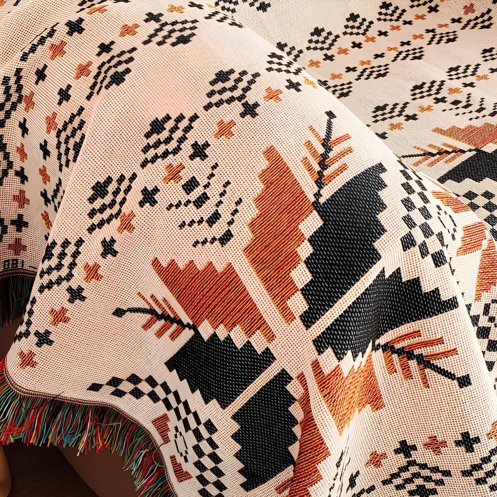 Maroccan Boho-mönster Picknickmat