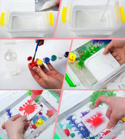 Magic Water Set – Skapa din egen unika 3D-figur på bara några minuter