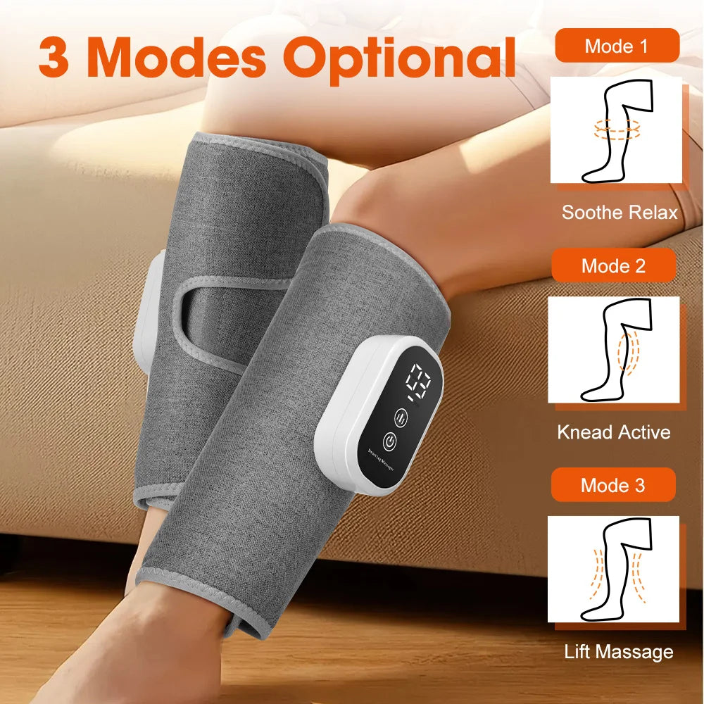 Trådlös luftkompressionsbenmassagerare