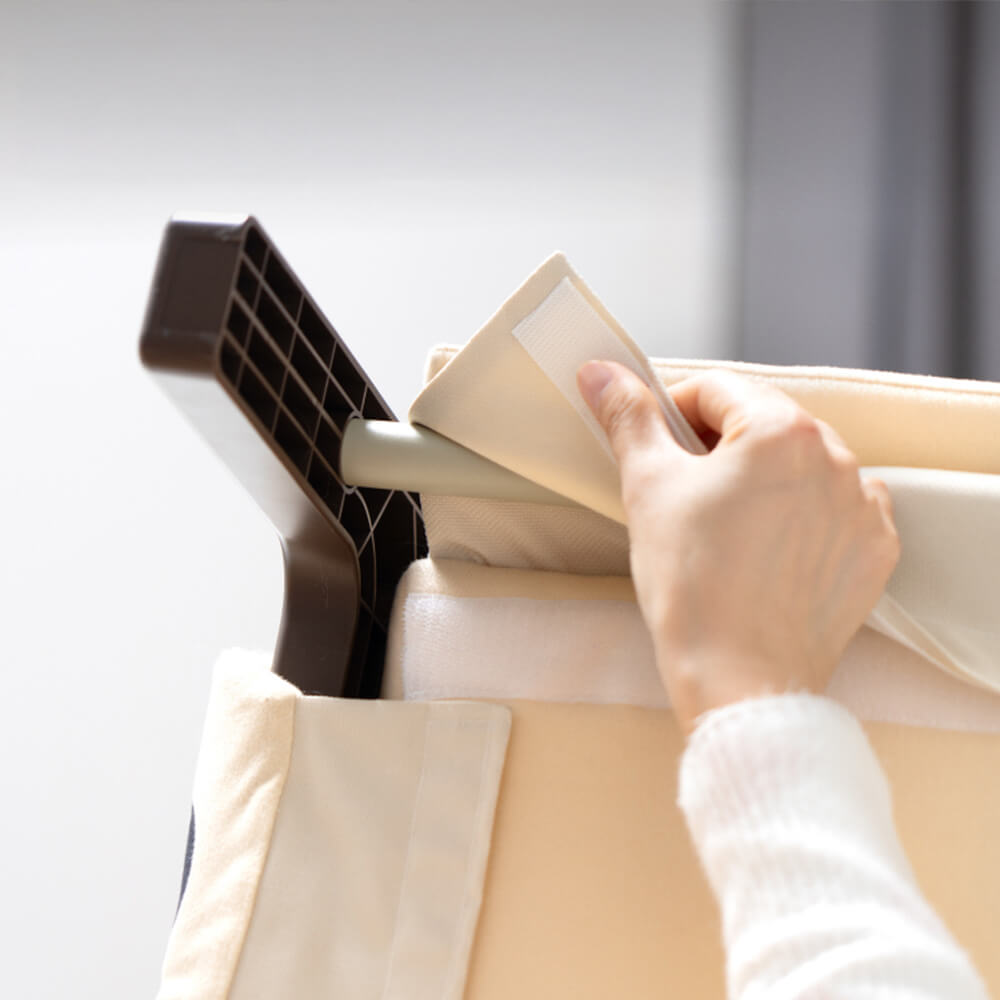 Polka Dot Frosted Suede Sommar Kyl Hundsäng Stilig Andningsbar