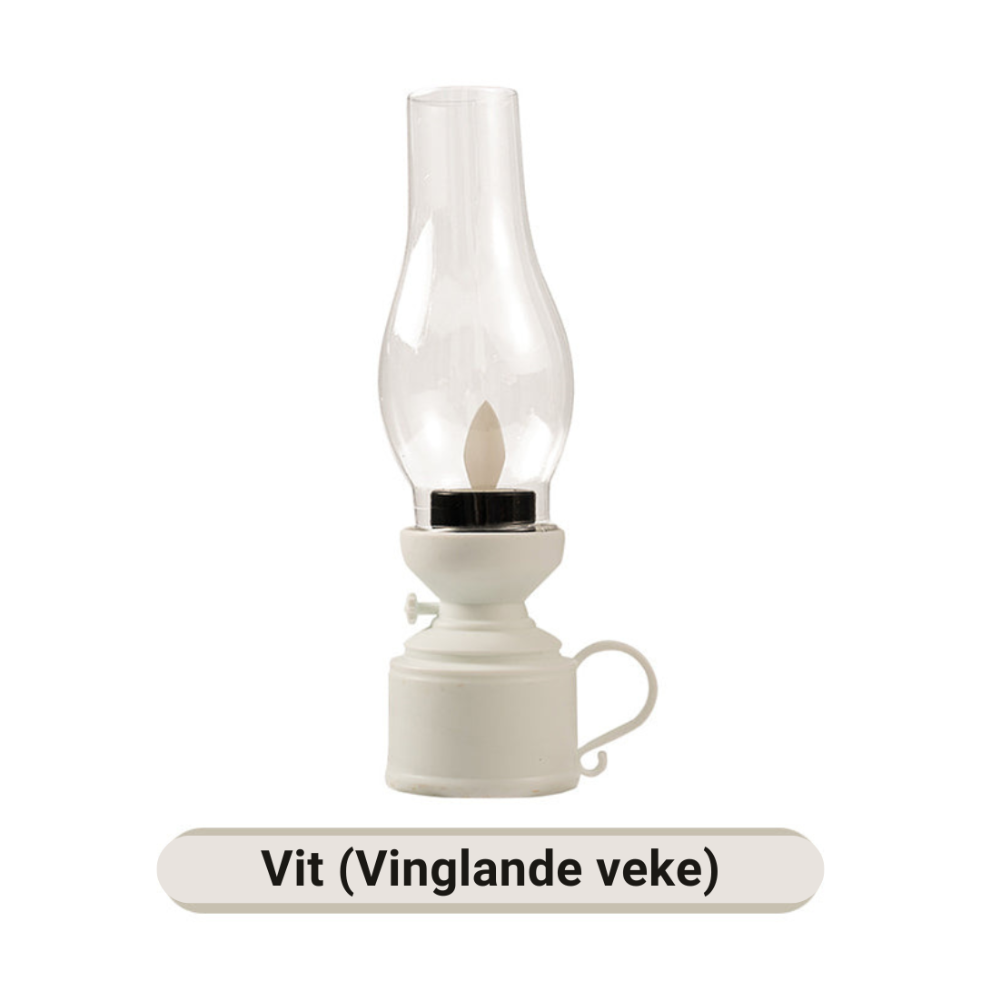 KairoLite – Tidlös lykta med svajande låga