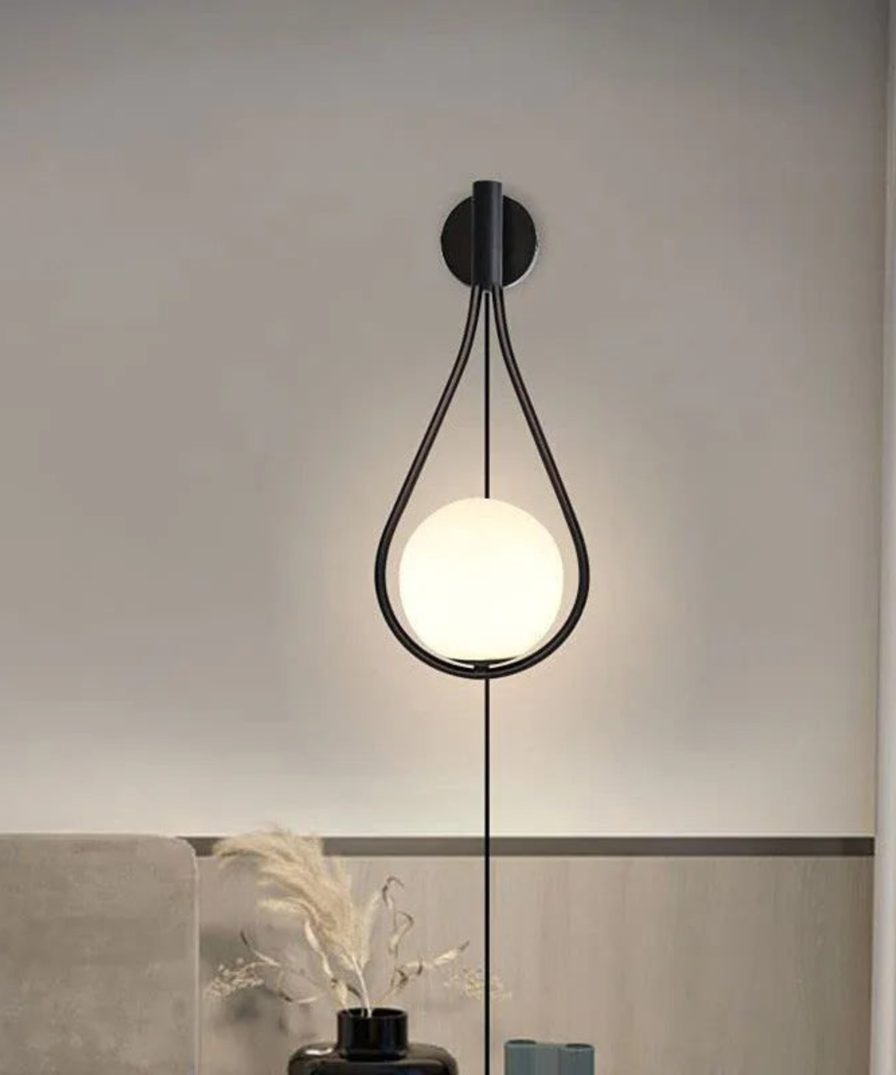 LuminSphere™ - Mid-Century Vägglampa