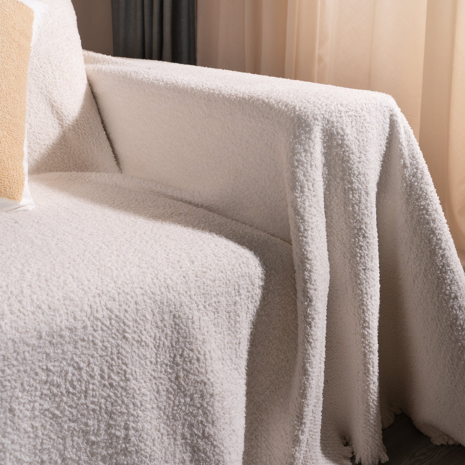 Mysig vinterstil sofföverdrag - Modern, stilren och hållbar soffskydd