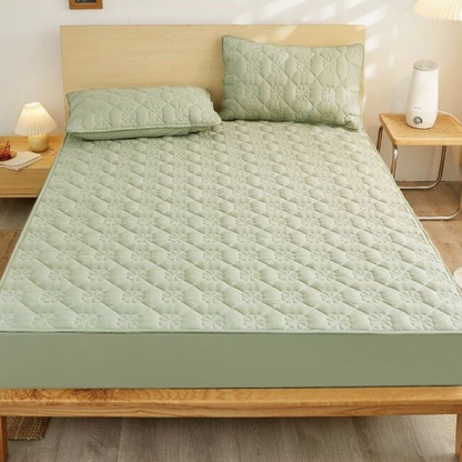 Carvallo - Bekväm madrassöverdrag + Kuddöverdrag