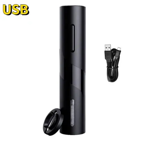 Royallure Uppladdningsbar Elektrisk Vinflaskanöppnare Set med Vakuumförslutare