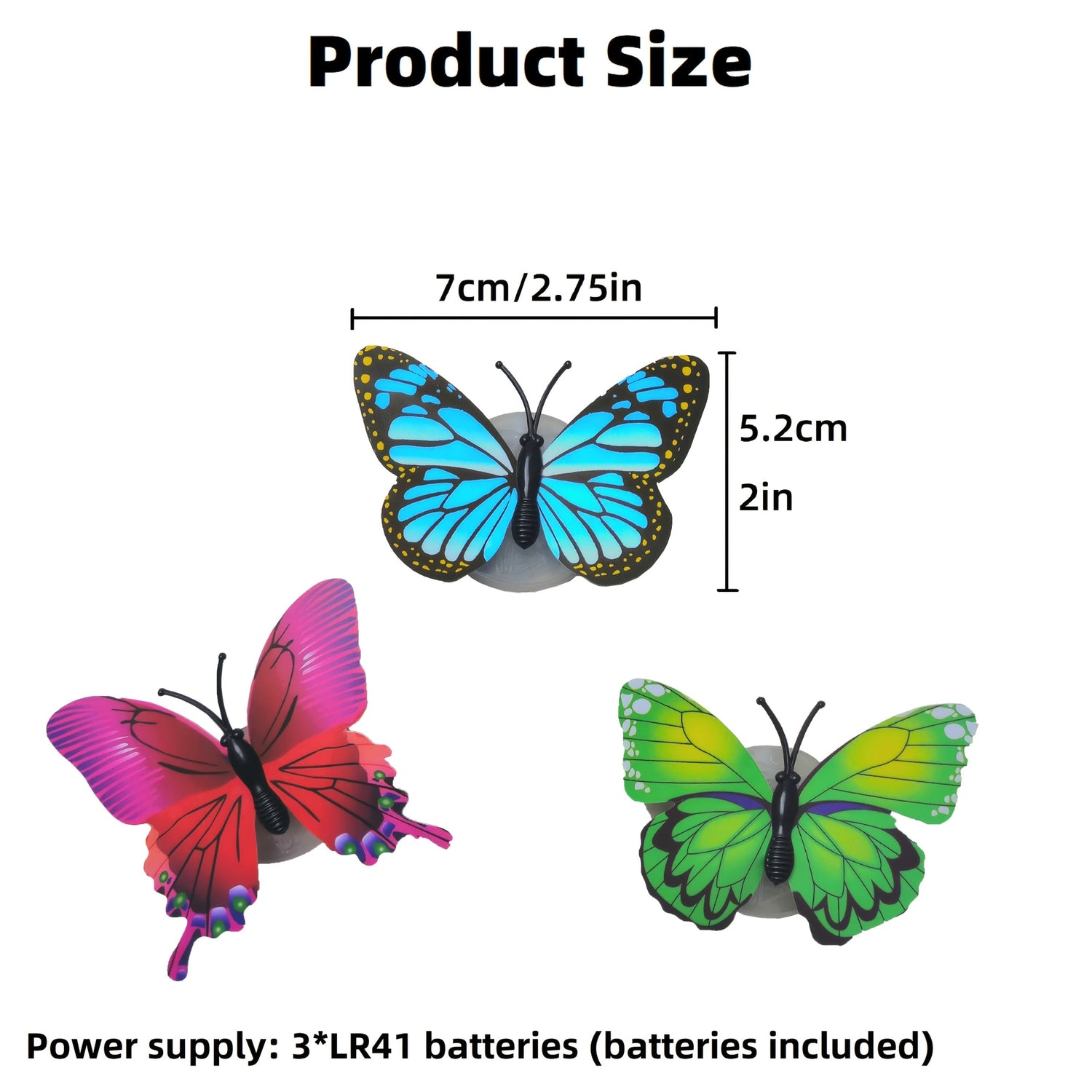 ButterflyGlow LED Lampor - Magisk 3D Fjärils Ambient Belysning